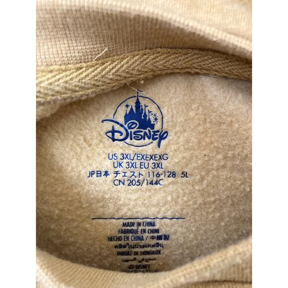 Walt Disney World 50th Anniversary Hoodie Mickey Mouse Pullover Mustard 3XL - Picture 5 of 10